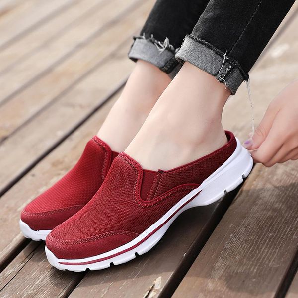 big size half women sports shoes 2020 mesh sneakers for running lightweight sport shoes slip on red slip-on summer tennis b-327
big size half women sports shoes 2020 mesh sneakers for running lightweight sport shoes slip on red slip-on summer tennis b-327