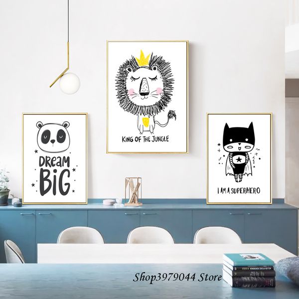 cartoon animal lion posters and prints wall art canvaspainting black bear poster nordic baby room decoration home unframed
cartoon animal lion posters and prints wall art canvaspainting black bear poster nordic baby room decoration home unframed