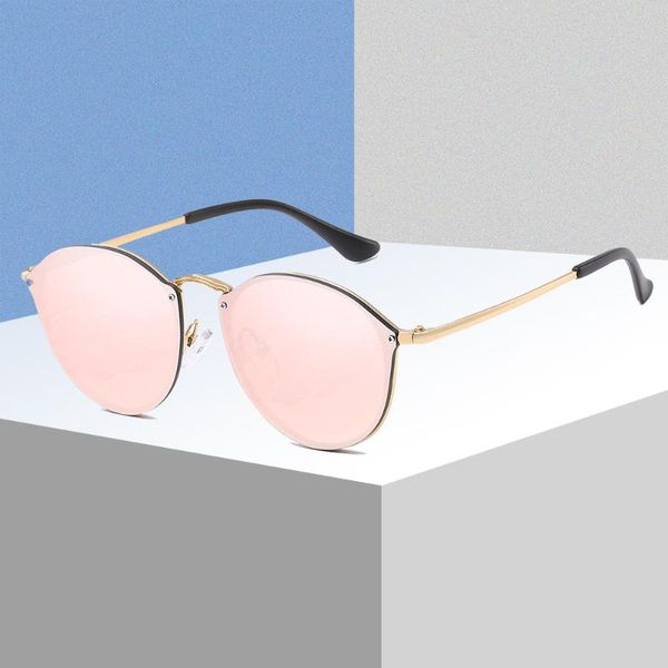 2020ladies metal frameless glasses sunglasses trendy fashion multicolor round sunglasses color cat's eye, White;black
2020ladies metal frameless glasses sunglasses trendy fashion multicolor round sunglasses color cat's eye, White;black