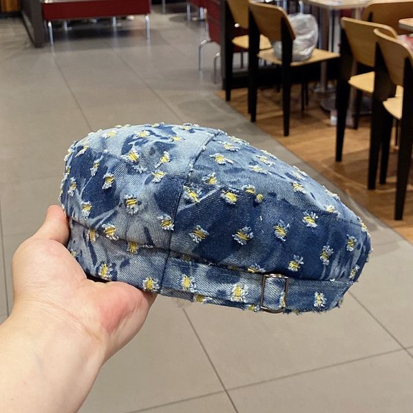 qo8fp female all-match dry and painter beret octagonal worn old cowboy beret flat summer and autumn painter hat korean style octagonal, Blue;gray
qo8fp female all-match dry and painter beret octagonal worn old cowboy beret flat summer and autumn painter hat korean style octagonal, Blue;gray