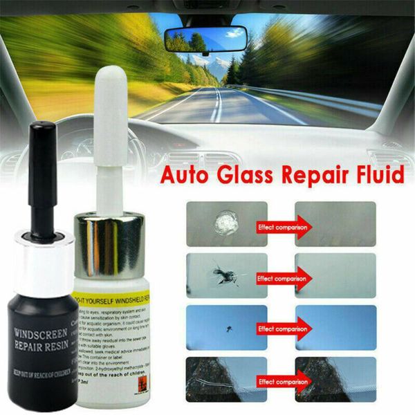 2pcs windshield glass repair solution practical long crack repair liquid set brand new and high quality
2pcs windshield glass repair solution practical long crack repair liquid set brand new and high quality