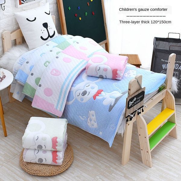 three layers of gauze quilt 120 * 150c pure cotton towel towel thickened gauze children's quilt children's cover blanket air
three layers of gauze quilt 120 * 150c pure cotton towel towel thickened gauze children's quilt children's cover blanket air