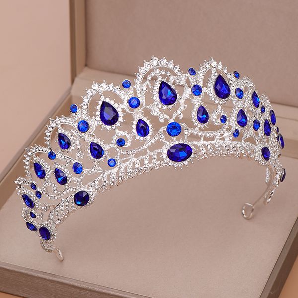 ailibride crown queen tiara accessories blue crystal rhinestone tiaras and crowns for bridal wedding hair jewelry mx200720, White;golden
ailibride crown queen tiara accessories blue crystal rhinestone tiaras and crowns for bridal wedding hair jewelry mx200720, White;golden