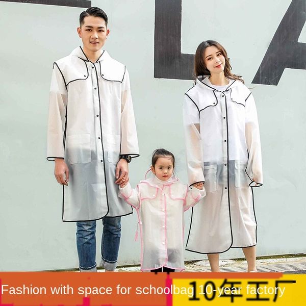 travel single one-piece fashion cloak cloak poncho outdoor eva raincoat long transparent raincoat, Black
travel single one-piece fashion cloak cloak poncho outdoor eva raincoat long transparent raincoat, Black