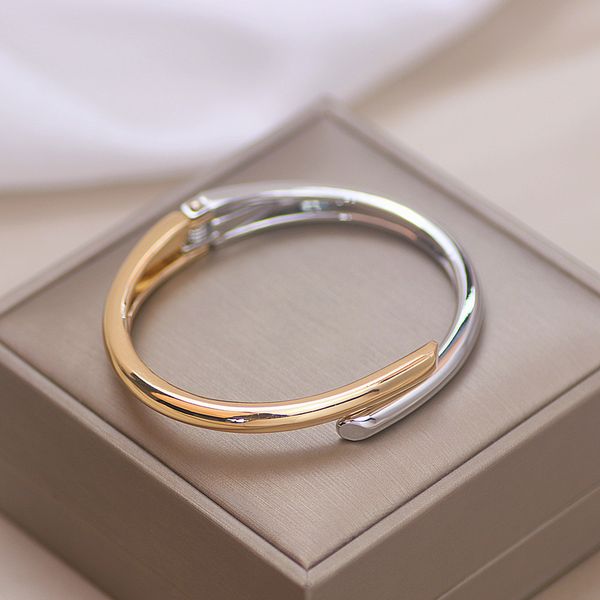 trendy simple jewelry geometry round metal open bangles & bracelets punk gold color wristband for women girls gift, Black
trendy simple jewelry geometry round metal open bangles & bracelets punk gold color wristband for women girls gift, Black