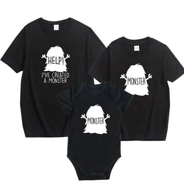 new father son boys kids t shirts monster print family matching outfits letter family look matching clothes short sleeve, Blue
new father son boys kids t shirts monster print family matching outfits letter family look matching clothes short sleeve, Blue