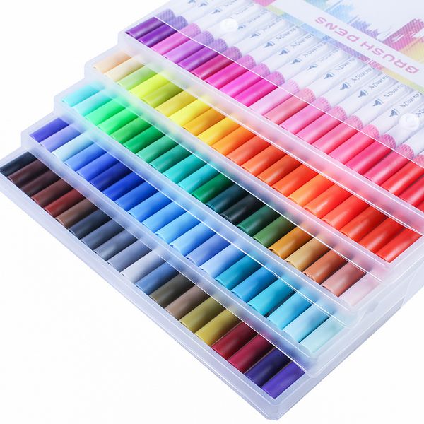 art supplies markers pen 100 colors art markers dual tips coloring brush color pens water marker for drawing sketching
art supplies markers pen 100 colors art markers dual tips coloring brush color pens water marker for drawing sketching