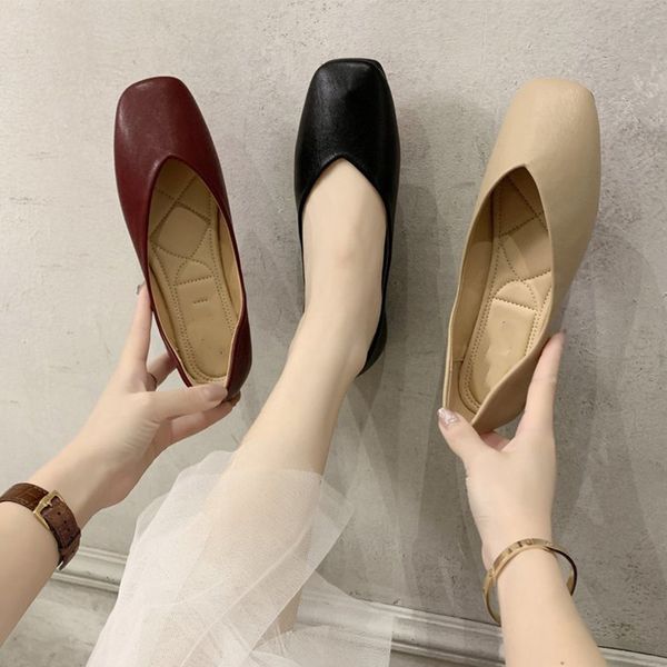 women's loafers autumn shoes shallow slip on elegant office ladies flats pu leather female footwear 2020 comfort soft woman shoe, Black
women's loafers autumn shoes shallow slip on elegant office ladies flats pu leather female footwear 2020 comfort soft woman shoe, Black
