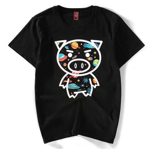summer new piglet cute cartoon student tide brand printing ins creative graffiti lovers short-sleeved t-shirt men and women, White;black
summer new piglet cute cartoon student tide brand printing ins creative graffiti lovers short-sleeved t-shirt men and women, White;black