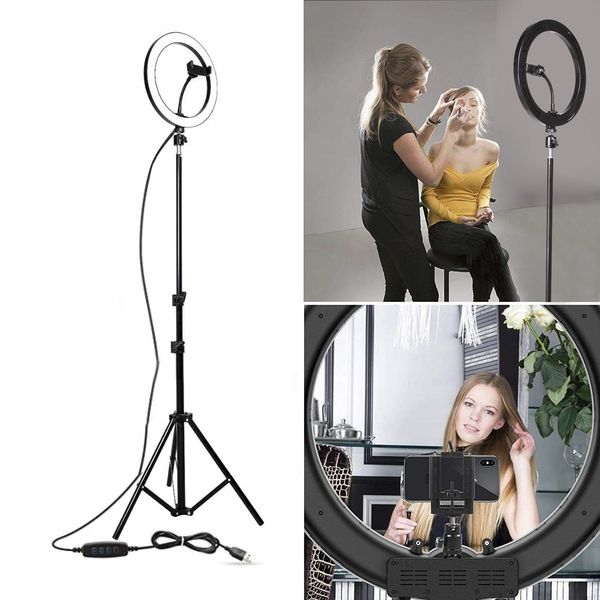 factory 16/26cm dimmable ring light makeup selfie led fill light pgraphy lamp for youtuber video with phone holder tripod us
factory 16/26cm dimmable ring light makeup selfie led fill light pgraphy lamp for youtuber video with phone holder tripod us