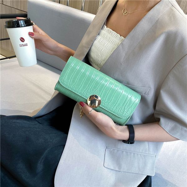 new crocodile pattern underarm bag handbag 2020 korean version of the net red shoulder bag chain texture all-match small
new crocodile pattern underarm bag handbag 2020 korean version of the net red shoulder bag chain texture all-match small