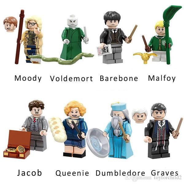 harry potter moody dumbledore graves queenie jacob voldemort barebone malfoy mini action figure model building blocks brick toy
harry potter moody dumbledore graves queenie jacob voldemort barebone malfoy mini action figure model building blocks brick toy