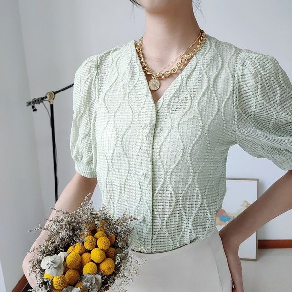 bu0b6 net hong chao fire foreign flavor puff sleeve clavicle women's shirt scheming shirt women's design niche young ins fashionab, White
bu0b6 net hong chao fire foreign flavor puff sleeve clavicle women's shirt scheming shirt women's design niche young ins fashionab, White