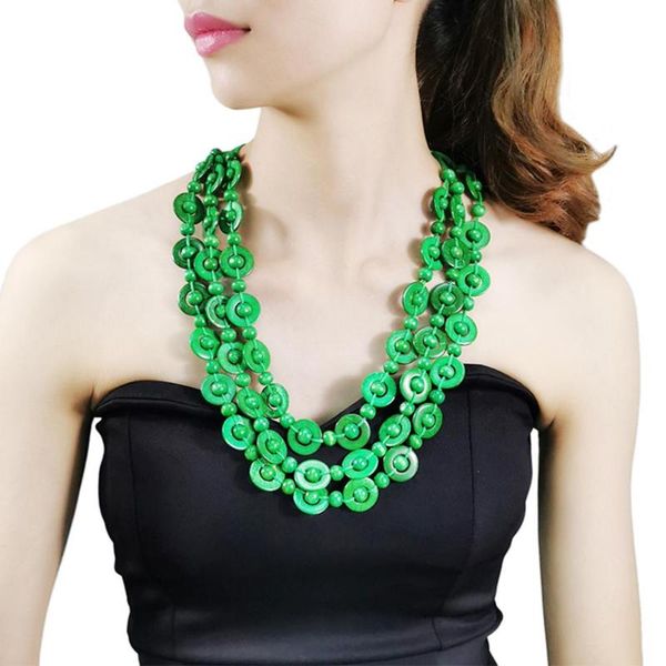 manilai boho coconut shell wood bead pendant necklaces women ethnic jewelry handmade beaded hanging statement long necklace, Silver
manilai boho coconut shell wood bead pendant necklaces women ethnic jewelry handmade beaded hanging statement long necklace, Silver