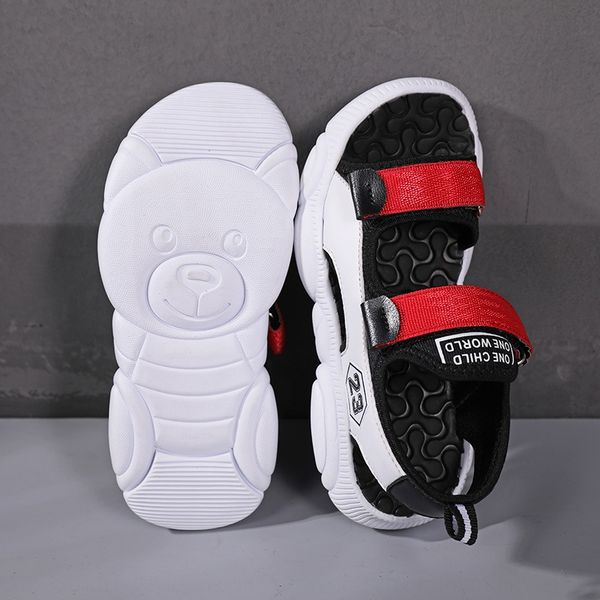2019 new and children's sandals soft bottom bear shoes multicolor optional size 28-38 boys' sandals sandals, Black;red
2019 new and children's sandals soft bottom bear shoes multicolor optional size 28-38 boys' sandals sandals, Black;red