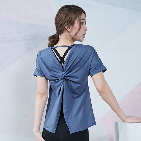 vansydical short sleeve workout women's yoga shirts tie back fitness jogging t-shirts summer quick drying, White;red
vansydical short sleeve workout women's yoga shirts tie back fitness jogging t-shirts summer quick drying, White;red