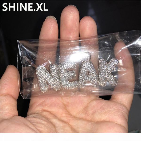 a-z custom name small bubble letters necklaces & pendant charm men's zircon hip hop jewelry with 4mm gold silver rope chain
a-z custom name small bubble letters necklaces & pendant charm men's zircon hip hop jewelry with 4mm gold silver rope chain