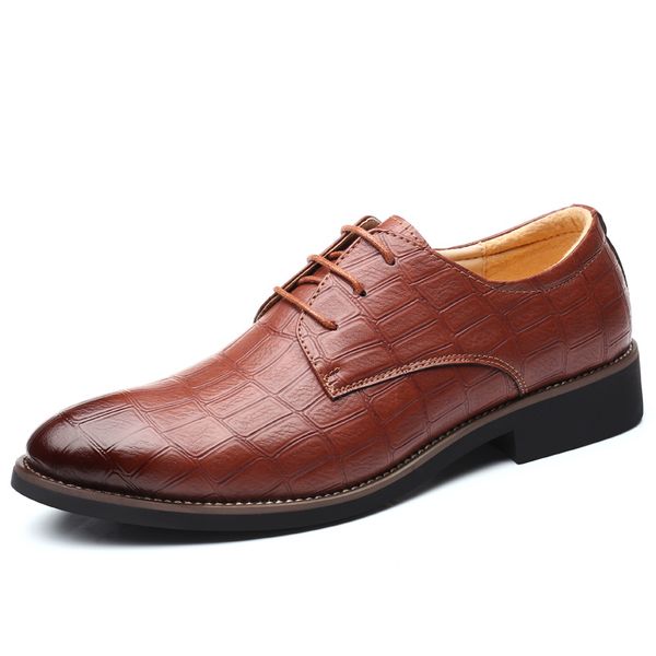 dress shoes men retro leather 2021 lace up brogue man casual party design brand business office wedding flats, Black
dress shoes men retro leather 2021 lace up brogue man casual party design brand business office wedding flats, Black