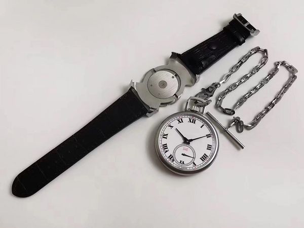 49.6mm мужские часы 2 в 1 dual-use pocket + наручные часы карманные часы часы механический ручной рукой извилистые часы chp l.u.c luc 161923, Slivery;golden
49.6mm мужские часы 2 в 1 dual-use pocket + наручные часы карманные часы часы механический ручной рукой извилистые часы chp l.u.c luc 161923, Slivery;golden