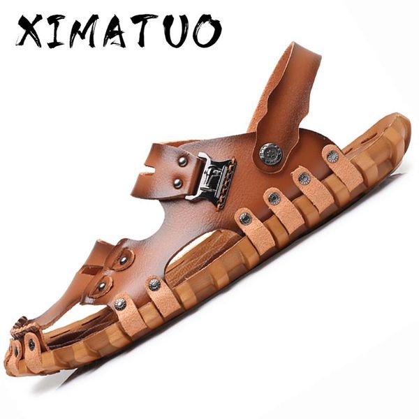 2020 genuine leather sandals men shoes cow leather men sandals shoes mens summer men's sandal male chaussure homme, Black
2020 genuine leather sandals men shoes cow leather men sandals shoes mens summer men's sandal male chaussure homme, Black