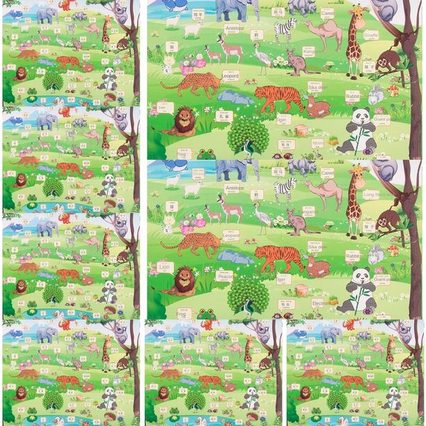 cartoon jigsaw animal baby climbing mat non-slip floor-laying bedroom jigsaw puzzle children's foam mat stitching thickened 606
cartoon jigsaw animal baby climbing mat non-slip floor-laying bedroom jigsaw puzzle children's foam mat stitching thickened 606