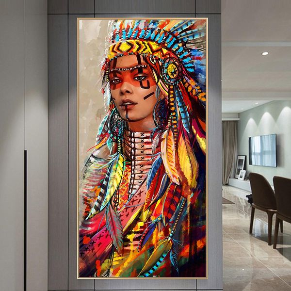 красочные индийская женщина canvas искусства плакаты native женщина холст картины стены искусство картинки для гостиной home decor (no frame
красочные индийская женщина canvas искусства плакаты native женщина холст картины стены искусство картинки для гостиной home decor (no frame