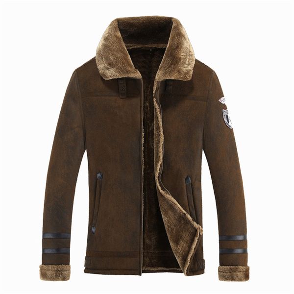 fashion men's wool jackets and coats wool lined thick thermal fur coat for male warm windbreaker outerwear size m-4xl, Black;brown
fashion men's wool jackets and coats wool lined thick thermal fur coat for male warm windbreaker outerwear size m-4xl, Black;brown