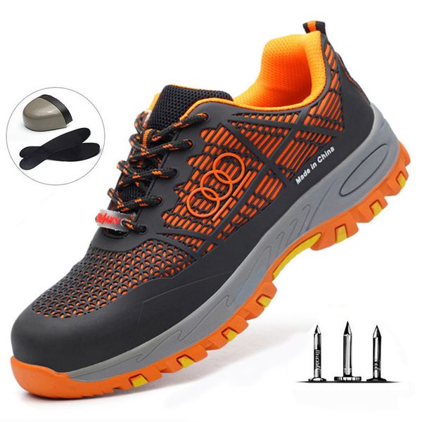 men's steel toe safety work shoesmen's lightweight breathable protective sports shoes women's outdoor training shoes 
men's steel toe safety work shoesmen's lightweight breathable protective sports shoes women's outdoor training shoes