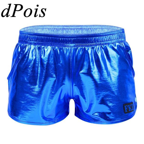 men shiny metallic low rise boxer shorts stage performance clubwear costumes gymnastic swimsuit homme pants underwear, Black;white
men shiny metallic low rise boxer shorts stage performance clubwear costumes gymnastic swimsuit homme pants underwear, Black;white