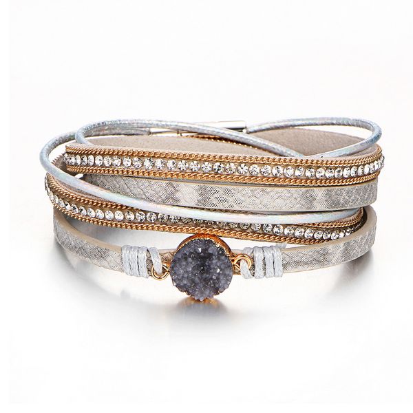 vintage multilayer leather bracelet for women men new charms wrap bracelets femme fashion jewelry magnetic buckle bracelet
vintage multilayer leather bracelet for women men new charms wrap bracelets femme fashion jewelry magnetic buckle bracelet