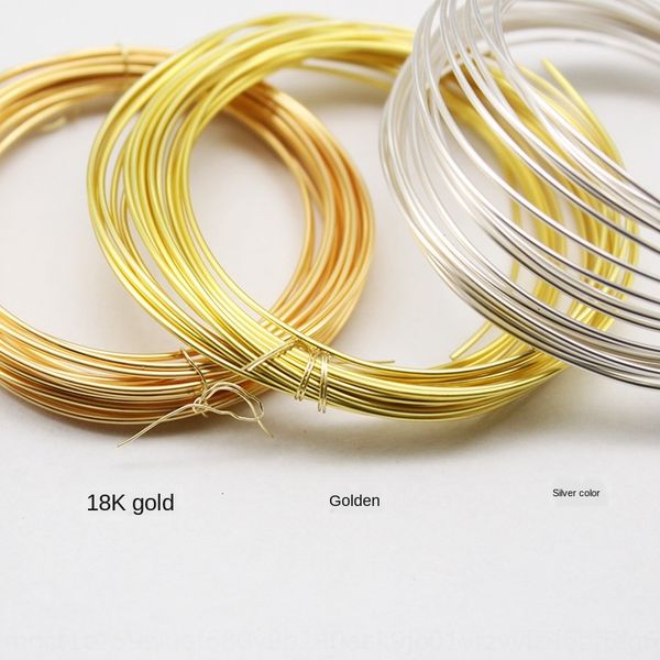 american 18k gold guaranteed color diy jewelry winding diy copper special copper wire pearl natural stone molding wire, Silver
american 18k gold guaranteed color diy jewelry winding diy copper special copper wire pearl natural stone molding wire, Silver