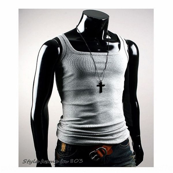 нового мужской жесткая мода стрейч хлопок случайной майка базового жилет жилет квадратный воротник корейская мужская одежда, White;black
нового мужской жесткая мода стрейч хлопок случайной майка базового жилет жилет квадратный воротник корейская мужская одежда, White;black