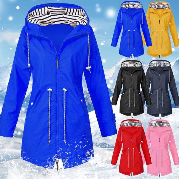 outdoor waterproof jacket woman goretex outdoor cycling rain jacket windbreaker hiking climbing sport clothing female, Blue;black
outdoor waterproof jacket woman goretex outdoor cycling rain jacket windbreaker hiking climbing sport clothing female, Blue;black