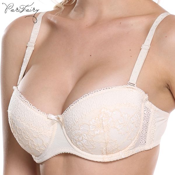 parifairy underwired support push up bra solid floral lace embroidery cotton padded underwear a b c d plus size 34 36 38 40, Red;black
parifairy underwired support push up bra solid floral lace embroidery cotton padded underwear a b c d plus size 34 36 38 40, Red;black