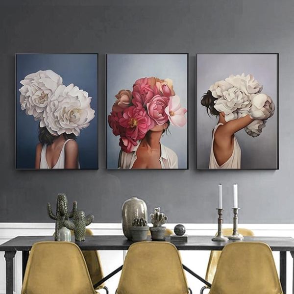 3 panels abstract flower girl woman modern canvas oil painting wall art print poster picture decorative living room home decoration
3 panels abstract flower girl woman modern canvas oil painting wall art print poster picture decorative living room home decoration