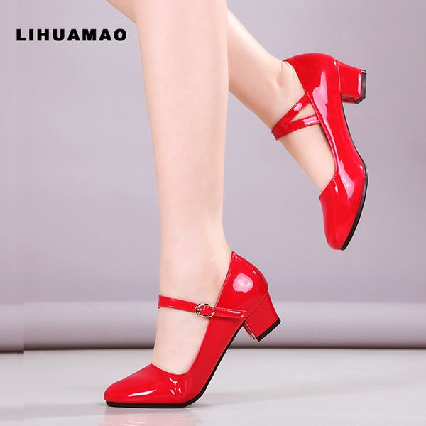 lihuamao pumps mary jane shoes for women block heel ankle strap buckle pointed toe ladies shoes dance work party wedding, Black
lihuamao pumps mary jane shoes for women block heel ankle strap buckle pointed toe ladies shoes dance work party wedding, Black