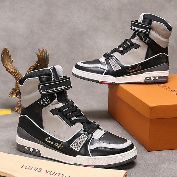 men shoes breathable luxury trainer sneaker mid -fashion boots bottes hommes luxury mens shoes fashion l22 chaussures pour hommes sa, Black
men shoes breathable luxury trainer sneaker mid -fashion boots bottes hommes luxury mens shoes fashion l22 chaussures pour hommes sa, Black