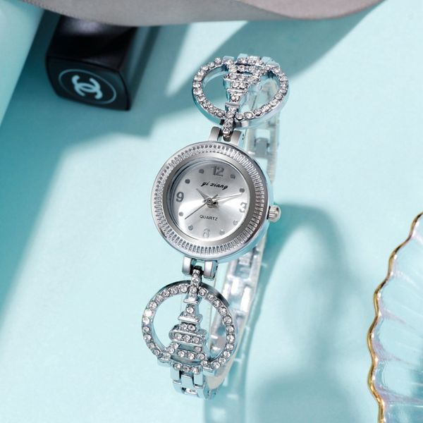 fashion creative trend women ladies alloy metal love heart watch with stone eiffel tower dress quartz crystal gift watches, Slivery;brown
fashion creative trend women ladies alloy metal love heart watch with stone eiffel tower dress quartz crystal gift watches, Slivery;brown