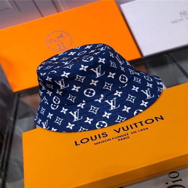 20luxury designer brand fashion baseball cap hat summer tour sunshade louìs vuìttõn hat letter embroidery fisherman hat for ladies, Blue;gray
20luxury designer brand fashion baseball cap hat summer tour sunshade louìs vuìttõn hat letter embroidery fisherman hat for ladies, Blue;gray