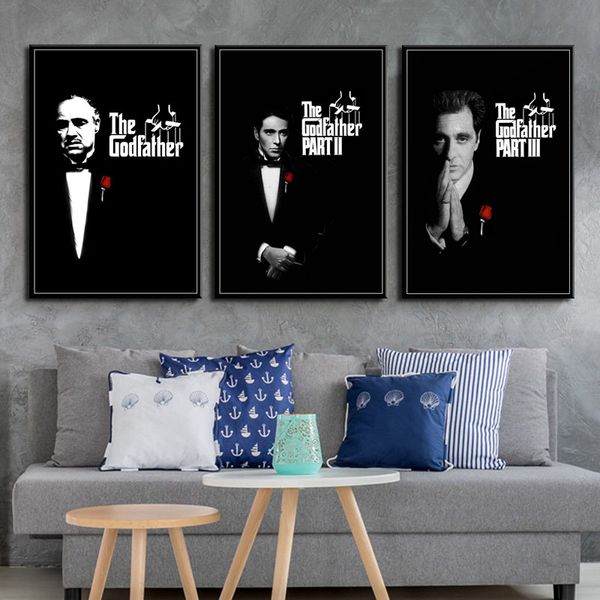 the godfather movie series marlon brando al pacino classic art poster wall art picture for living room home decor (no frame
the godfather movie series marlon brando al pacino classic art poster wall art picture for living room home decor (no frame