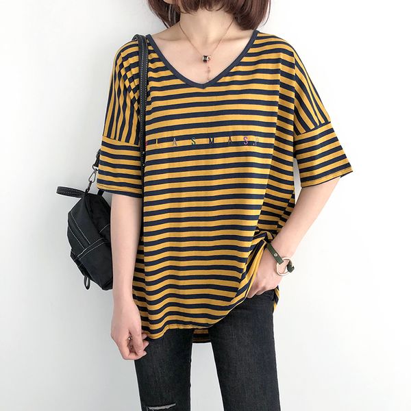women summer fashion short sleeve v-neck oversized loose casual t-shirt office lady slim fit harajuku ulzzang streetwear tee, White
women summer fashion short sleeve v-neck oversized loose casual t-shirt office lady slim fit harajuku ulzzang streetwear tee, White