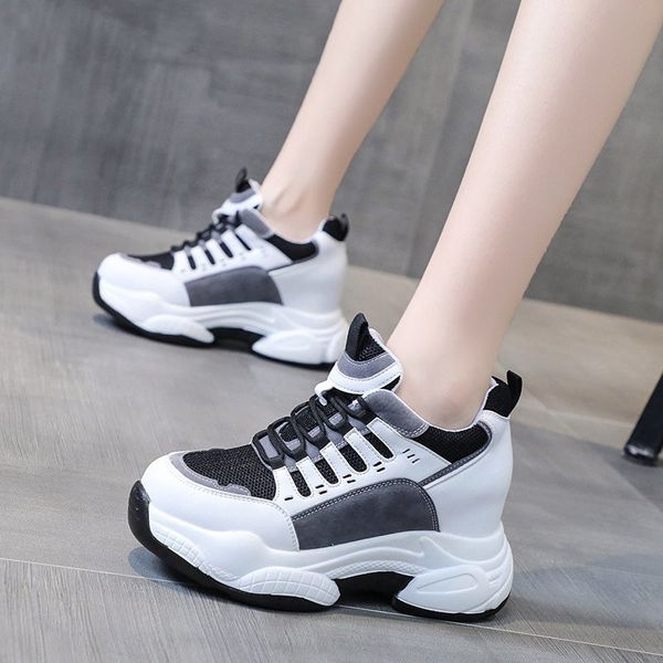2020 new sports shoes women's breathable autumn models white running shoes wild internal increase sneakers women 34-40, Black
2020 new sports shoes women's breathable autumn models white running shoes wild internal increase sneakers women 34-40, Black