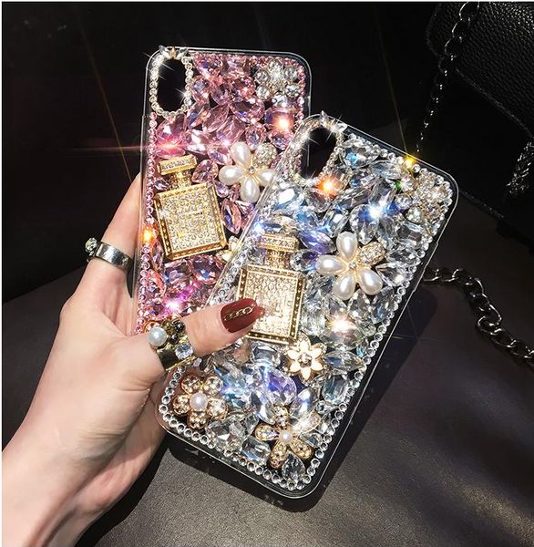 for women luxury designer perfume bottle crystal phone case lady for iphone11 11pro max xs diamond back cover for iphone7 6s 8plus 6
for women luxury designer perfume bottle crystal phone case lady for iphone11 11pro max xs diamond back cover for iphone7 6s 8plus 6