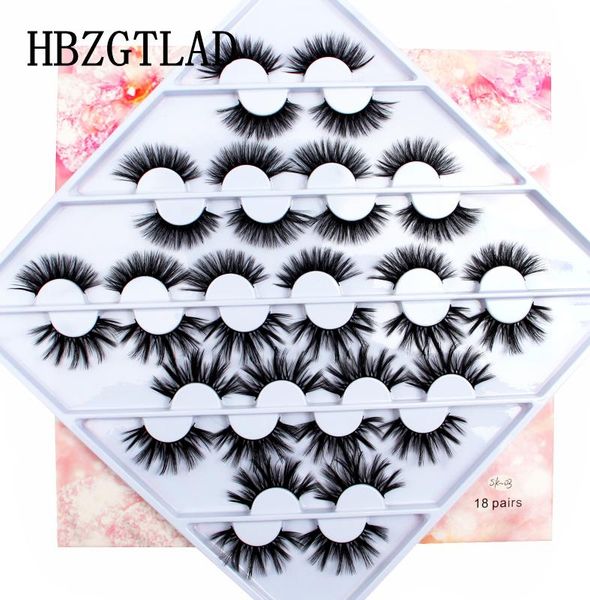 false eyelashes hbzgtlad 18 pairs natural fake lashes long makeup 3d mink eyelash extension for beauty
false eyelashes hbzgtlad 18 pairs natural fake lashes long makeup 3d mink eyelash extension for beauty