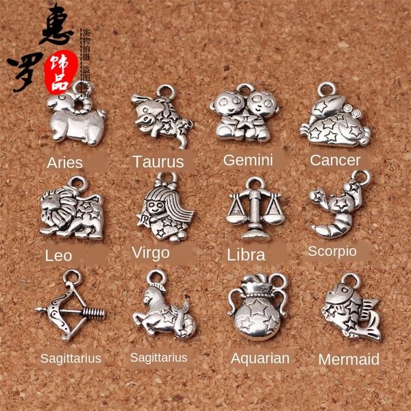 tibetan diy silver diy accessories tibetan silver twelve constellation pendant pendant exquisite double-sided accessories
tibetan diy silver diy accessories tibetan silver twelve constellation pendant pendant exquisite double-sided accessories