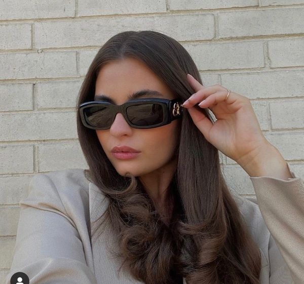 b and l's new classic square sunglasses are simple, temperamental, ladies, men, sunglasses, star style., White;black
b and l's new classic square sunglasses are simple, temperamental, ladies, men, sunglasses, star style., White;black