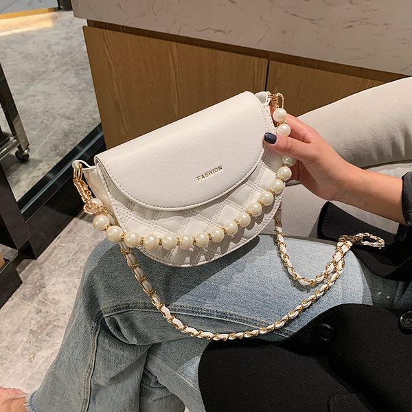 brand designer pearl small crossbody bag 2020 new trendy women's saddle shoulder messenger bag
brand designer pearl small crossbody bag 2020 new trendy women's saddle shoulder messenger bag