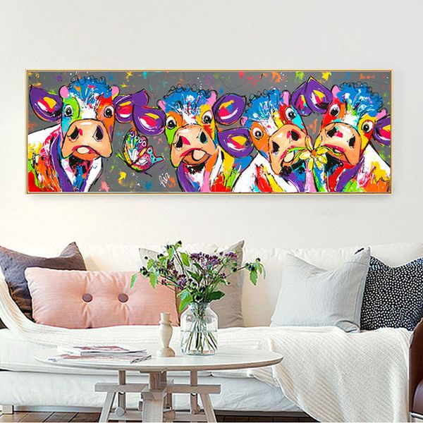 canvas painting wall posters and prints abstract funny calf wall art pictures for living room decoration dining restaurant l home decor
canvas painting wall posters and prints abstract funny calf wall art pictures for living room decoration dining restaurant l home decor
