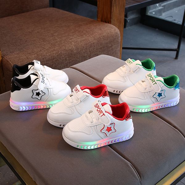 2020 new spring/autumn stars children shoes soft cool led sneakers kids lovely solid infant tennis leisure baby girls boys shoes, Black
2020 new spring/autumn stars children shoes soft cool led sneakers kids lovely solid infant tennis leisure baby girls boys shoes, Black