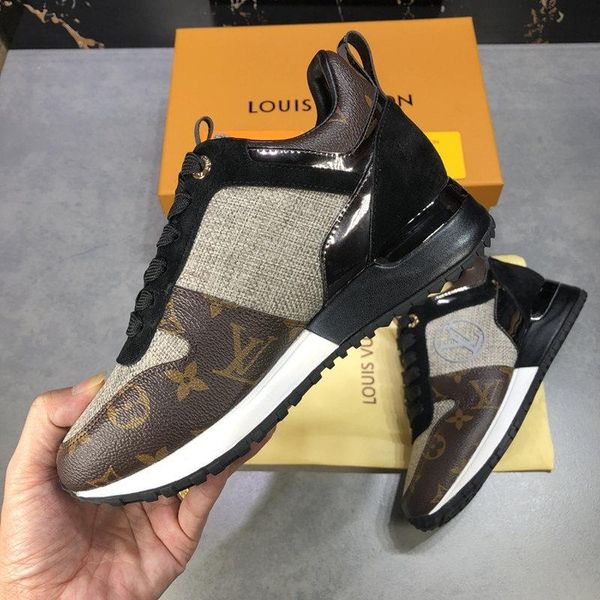 2020y luxury custom running sneakers leather mesh splicing low-casual tide shoes, high-end fashionable wild party shoes, size: 35-41, Black
2020y luxury custom running sneakers leather mesh splicing low-casual tide shoes, high-end fashionable wild party shoes, size: 35-41, Black